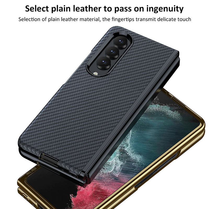 Samsung Galaxy Z Fold 4 5G Luxury Leather Ultra-thin All-inclusive Drop-resistant Protective Cover - GiftJupiter