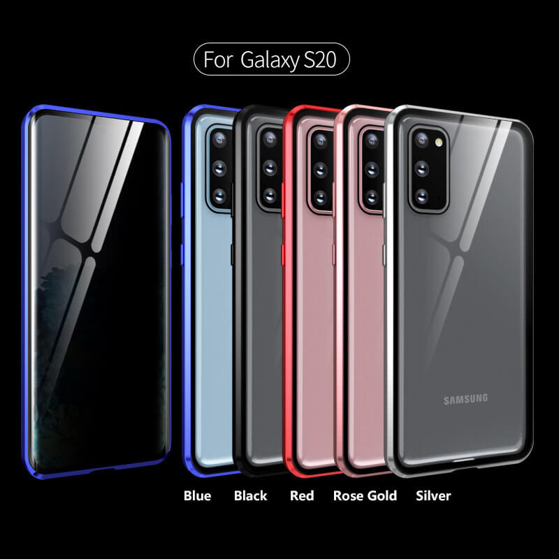 Samsung S20 Series | 2020 Samsung Double-Sided Protection Anti-Peep Tempered Glass Phone Case - GiftJupiter