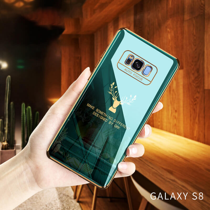Samsung S8 Series | 2020 Luxury Plating Deer Pattern Phone Case - GiftJupiter