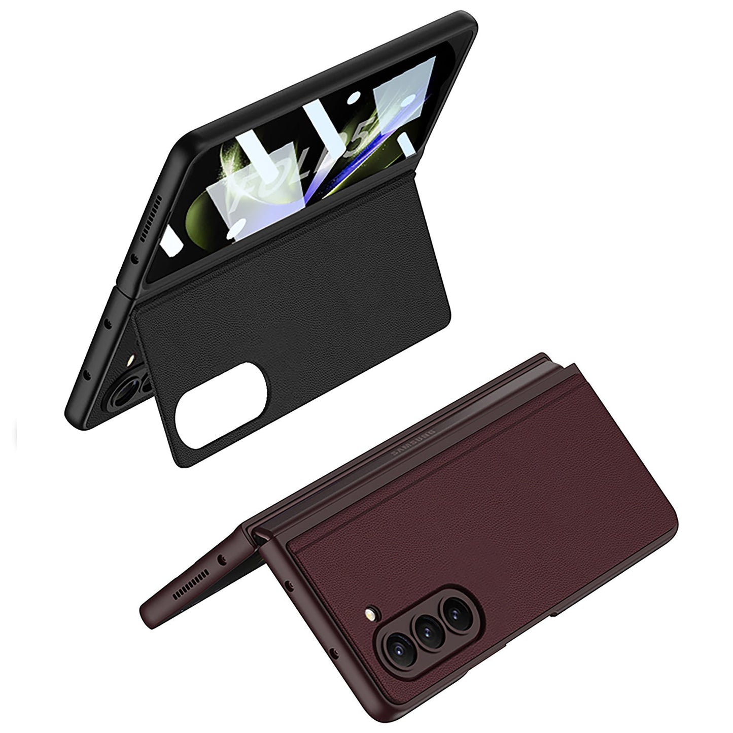 Business Samsung Galaxy Z Fold5 Full Inclusive Leather Case - mycasety2023 Mycasety