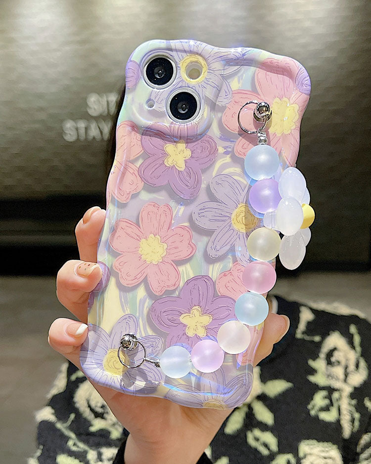 Oil Painting Flower iPhone Case