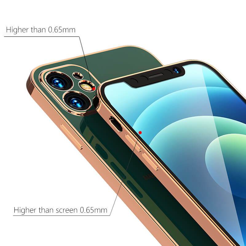 2021 Luxury Plating Deer Pattern Phone Case For iPhone 12, 11, X, 8, 7, SE Series - GiftJupiter
