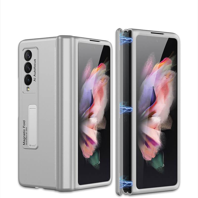 Magnetic Frame Plastic Stand All-included Case For Samsung Galaxy Z Fold 2 3 5G - GiftJupiter