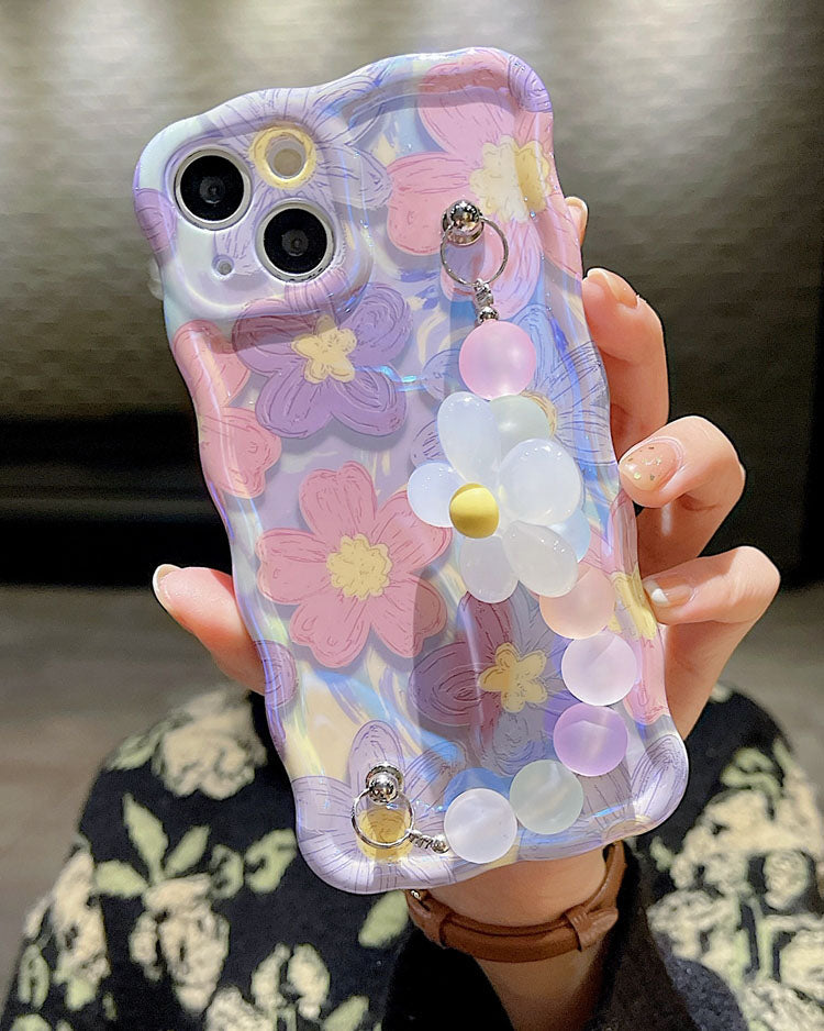 Oil Painting Flower iPhone Case