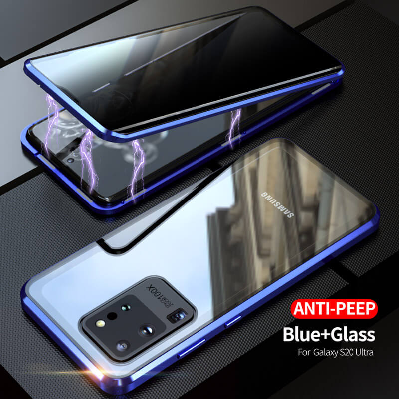 Samsung S20 Series | 2020 Samsung Double-Sided Protection Anti-Peep Tempered Glass Phone Case - GiftJupiter