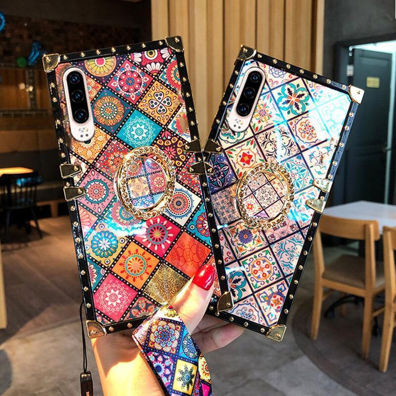 High Quality Bohemian Lanyard Ring Case For Samsung - GiftJupiter