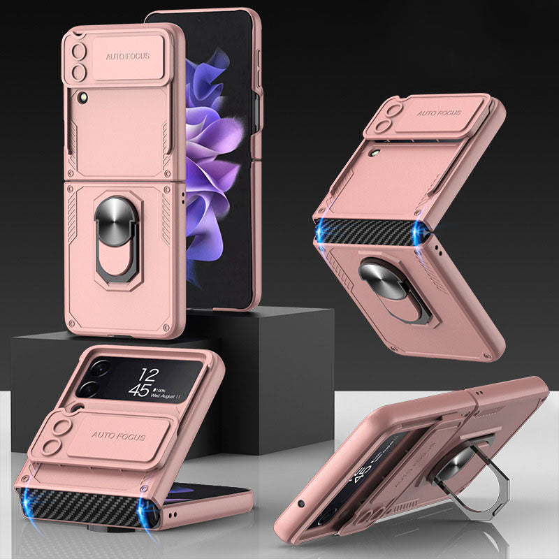 NEWEST Drop Tested Cover With Kickstand Protective Case for Samsung Galaxy Z Flip4 5G - GiftJupiter