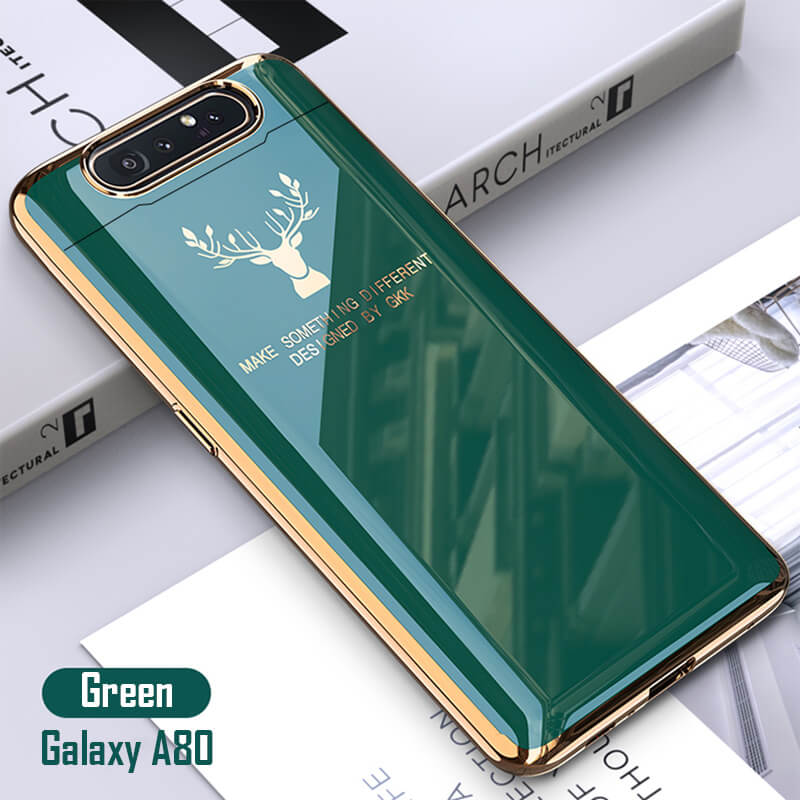 Samsung A80 | 2020 Luxury Plating Deer Pattern Phone Case - GiftJupiter