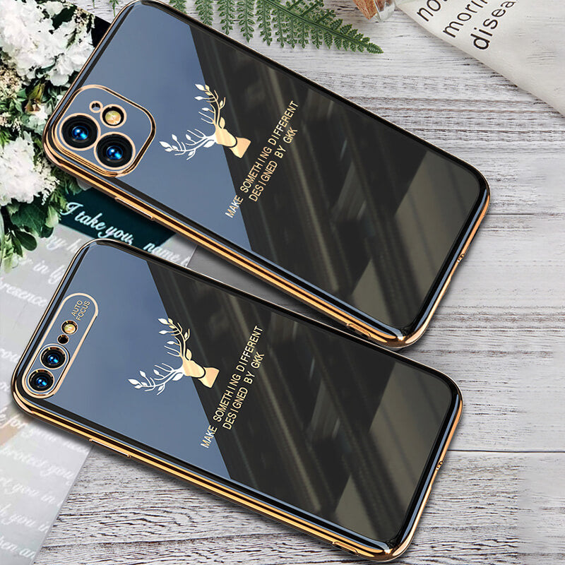 iPhone | 2020 Luxury Plating Deer Pattern Phone Case(🔥Buy 3 Only $29.99) - GiftJupiter