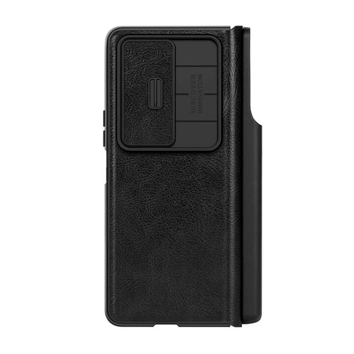 Samsung Galaxy Z Fold 4 5G Leather Case with S Pen Slot - GiftJupiter