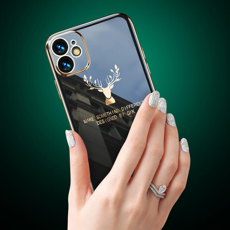 iPhone | 2020 Luxury Plating Deer Pattern Phone Case(🔥Buy 3 Only $29.99) - GiftJupiter