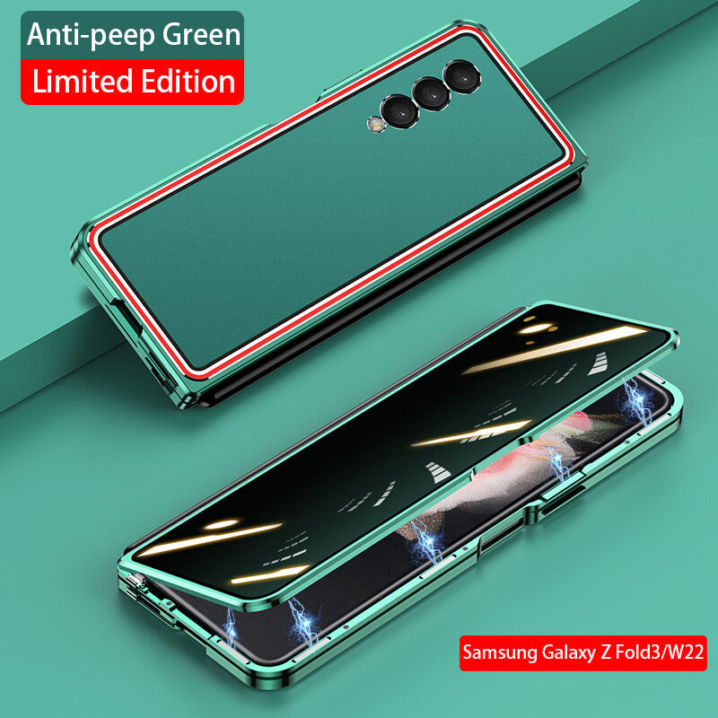 Limited Edition Magnetic Metal Anti-fall HD Protective Case For Samsung Galaxy Z Fold3 5G - GiftJupiter