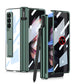 Galaxy Z Fold4 Fold3 | Magnetic Pen Holder Folding Bracket shell Privacy Film Integration Case - GiftJupiter