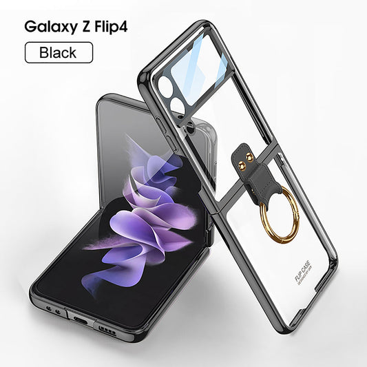 Phantom Plating Anti-Drop Case For Samsung Galaxy Z Flip3 Flip4 - GiftJupiter