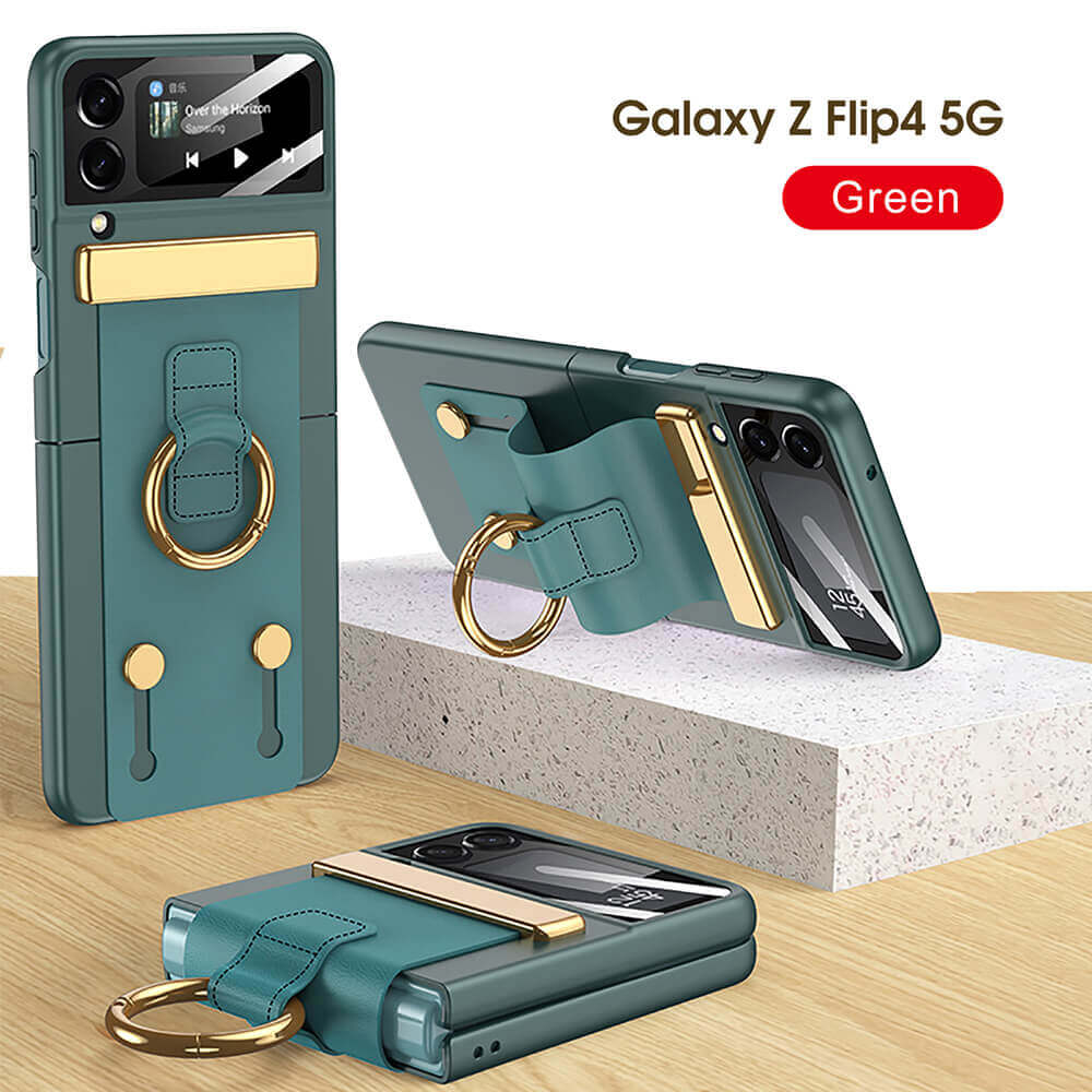 Galaxy Z Flip4 Wristbands Holder Ring Case - GiftJupiter