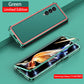 Privacy Magnetic Metal Matte Anti-fall Protective Case For Samsung Galaxy Z Fold3 5G - GiftJupiter
