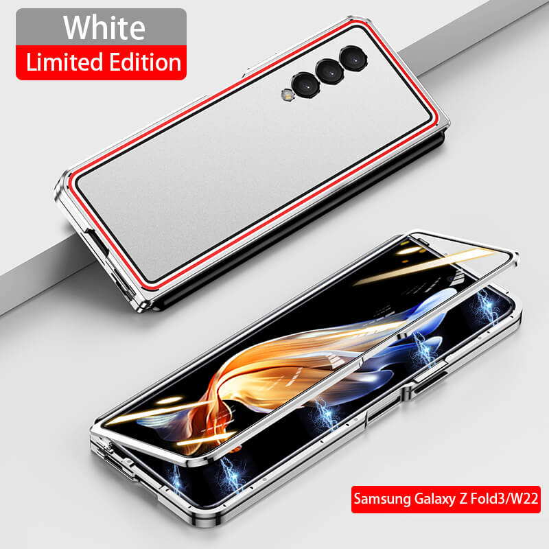 Limited Edition Magnetic Metal Anti-fall Privacy Protective Case For Samsung Galaxy Z Fold3 5G - GiftJupiter