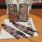 Bohemian Vintage Boho Style Phone Case with Ring for Samsung and iPhone