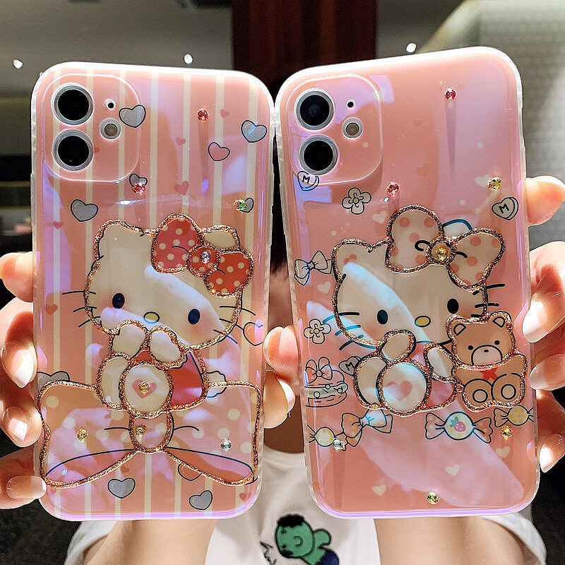 2021 New Lucky Pink Cartoon Epoxy Phone Case(🔥Buy 2 Only $36.99 Save 60% on this bundle!) - GiftJupiter