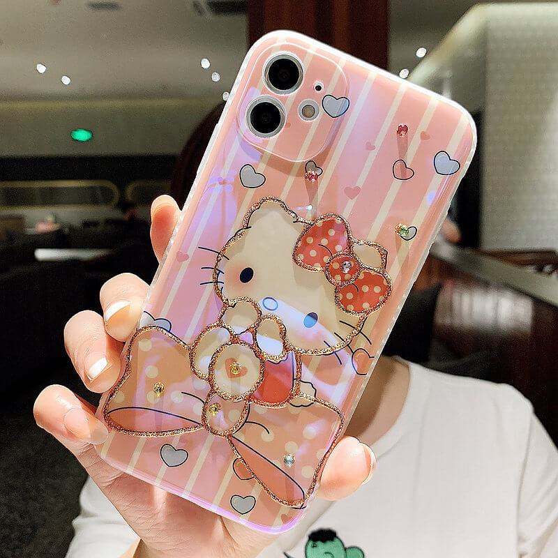 2021 New Lucky Pink Cartoon Epoxy Phone Case(🔥Buy 2 Only $36.99 Save 60% on this bundle!) - GiftJupiter